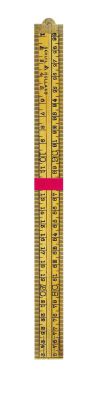 Schuil 1514 - 1m houten timmermans duimstok Schuil 1514 - 1m houten timmermans duimstok