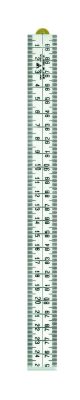 Schuil 8624 - 1m kunststof duimstok wit Schuil 8624 - 1m kunststof duimstok wit